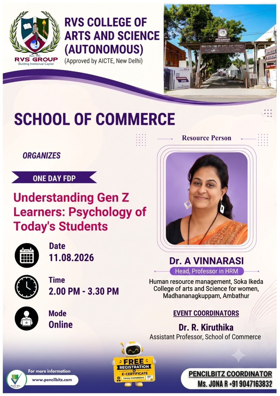 College Event Brochure